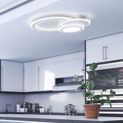 Wofi 11861 - LED Dimmable ceiling light MOLA LED/36W/230V 3000-5500K + remote control