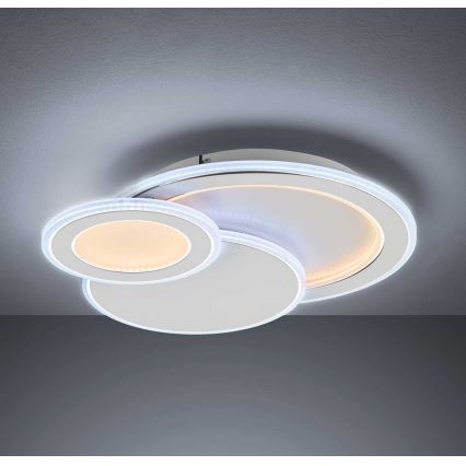 Wofi 11861 - LED Dimmable ceiling light MOLA LED/36W/230V 3000-5500K + remote control