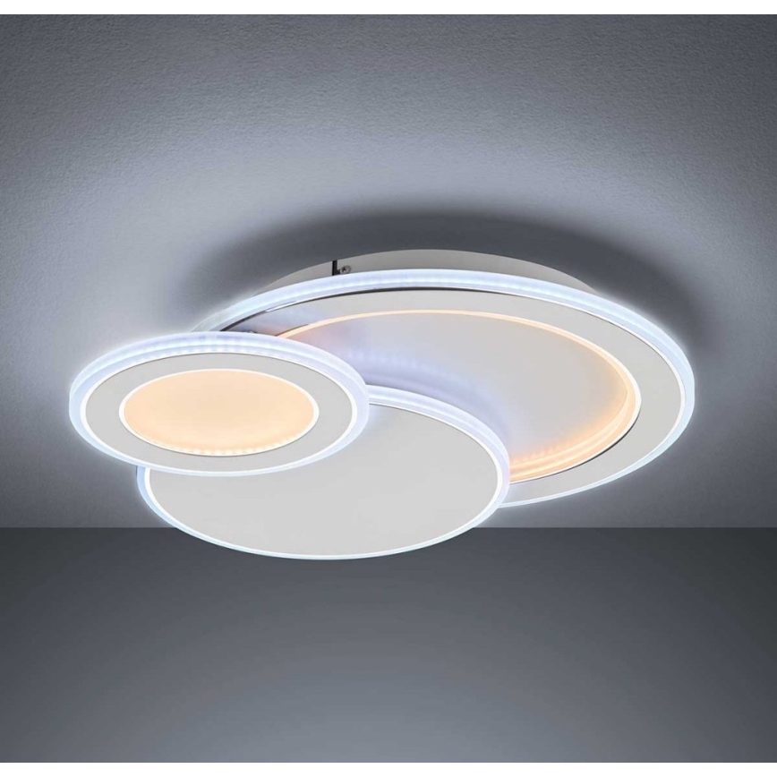 Wofi 11861 - LED Dimmable ceiling light MOLA LED/36W/230V 3000-5500K + remote control