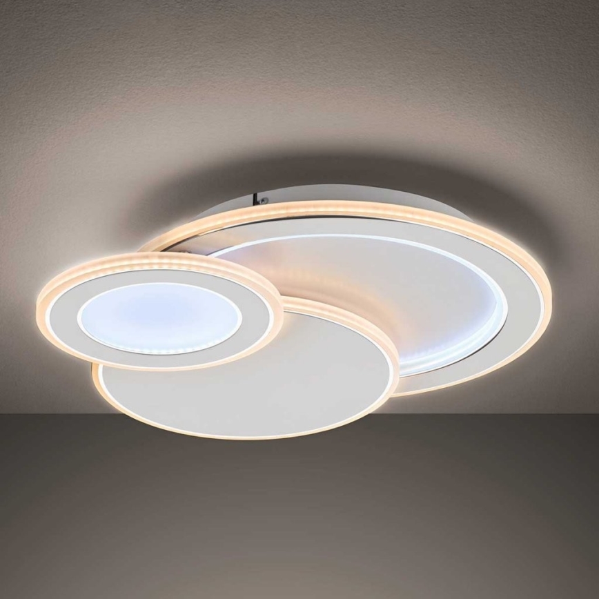 Wofi 11861 - LED Dimmable ceiling light MOLA LED/36W/230V 3000-5500K + remote control