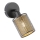 Wofi 12106 - Wall spotlight CHEVAL 1xE14/28W/230V black/gold