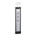 Wofi 12226 - LED House number DIEGO LED/10,5W/230V 3000K IP54