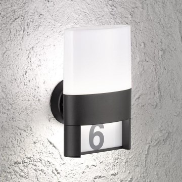 Wofi 12227 - LED House number DIEGO LED/10,5W/230V 3000K IP54
