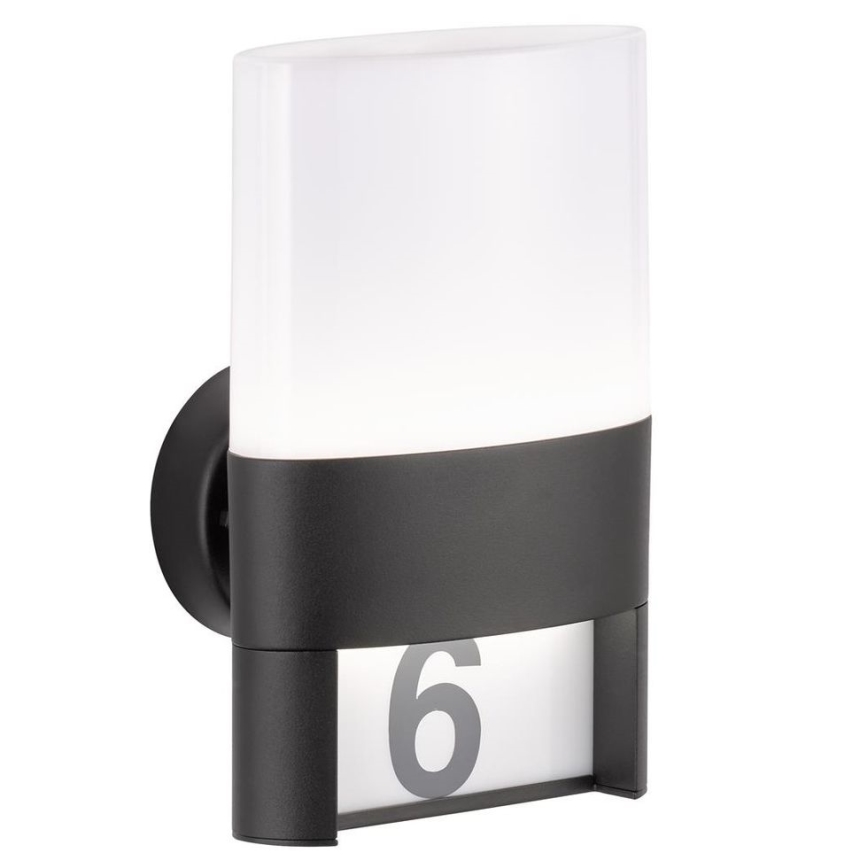 Wofi 12227 - LED House number DIEGO LED/10,5W/230V 3000K IP54