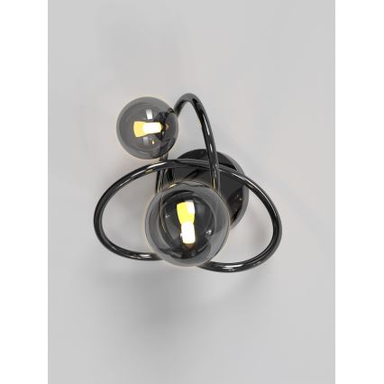 Wofi 4014-205 - LED Wall light NANCY 2xG9/3,5W/230V black/shiny chrome