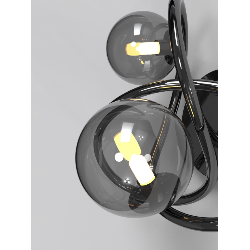 Wofi 4014-205 - LED Wall light NANCY 2xG9/3,5W/230V black/shiny chrome