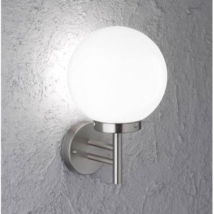 Wofi 4033.01.97.7000 - Outdoor wall lamp REMO 1xE27/60W/230V IP44