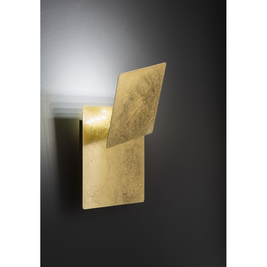 Wofi 4048-101Q - LED Wall light BAYONNE LED/6,5W/230V gold