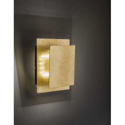 Wofi 4048-101Q - LED Wall light BAYONNE LED/6,5W/230V gold