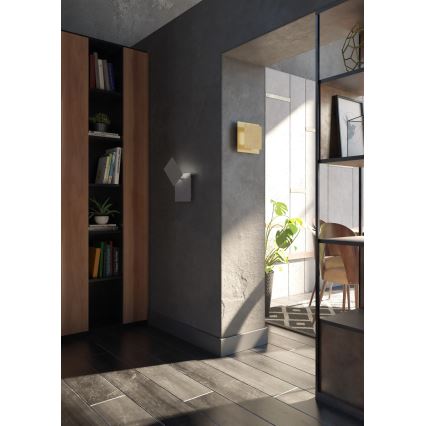 Wofi 4048-102Q - LED Wall light BAYONNE LED/6,5W/230V anthracite