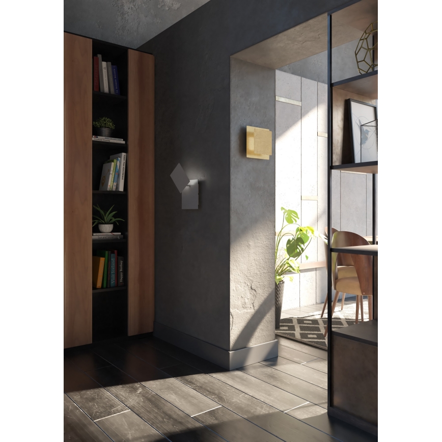 Wofi 4048-102Q - LED Wall light BAYONNE LED/6,5W/230V anthracite