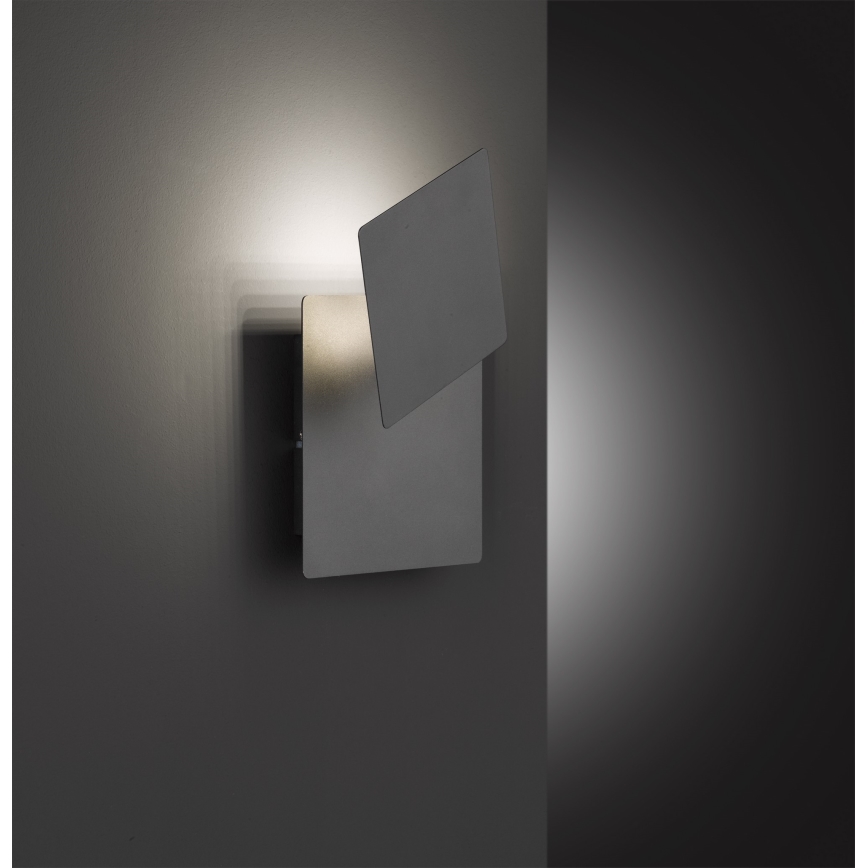 Wofi 4048-102Q - LED Wall light BAYONNE LED/6,5W/230V anthracite