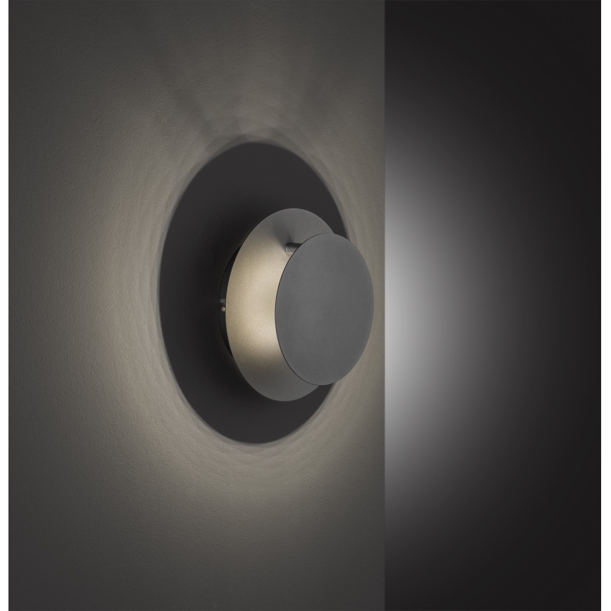 Wofi 4048-102R - LED Wall light BAYONNE LED/6,5W/230V anthracite