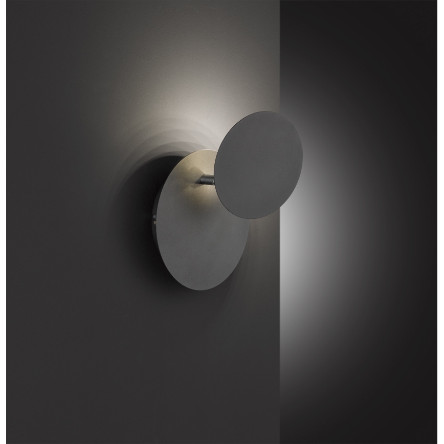 Wofi 4048-102R - LED Wall light BAYONNE LED/6,5W/230V anthracite