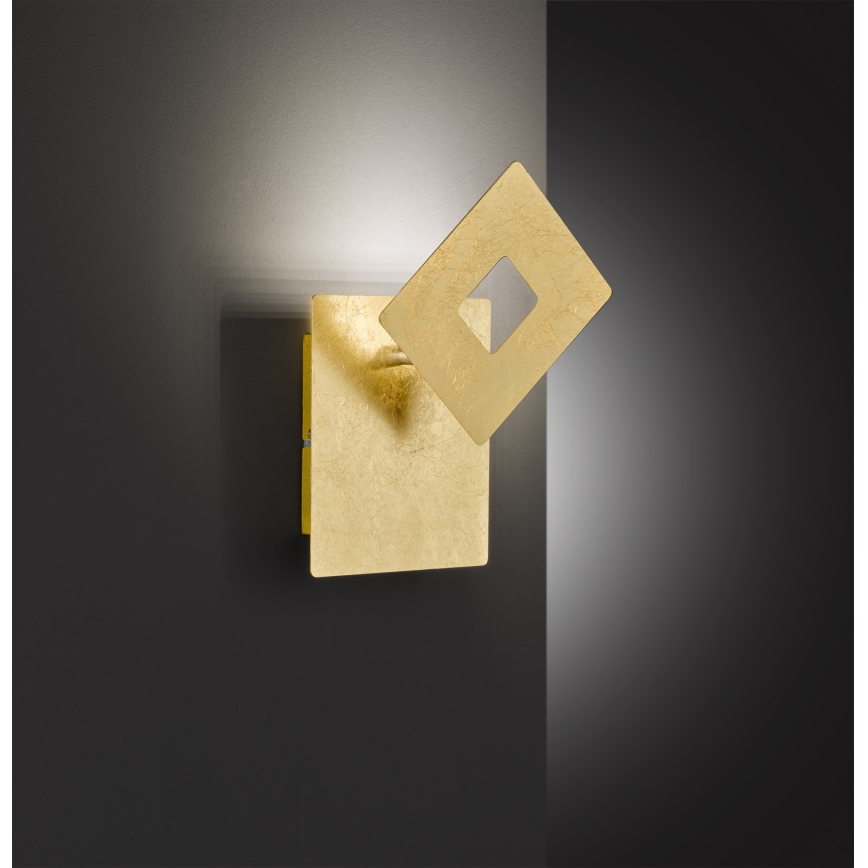 Wofi 4048-201Q - LED Wall light BAYONNE LED/6,5W/230V gold
