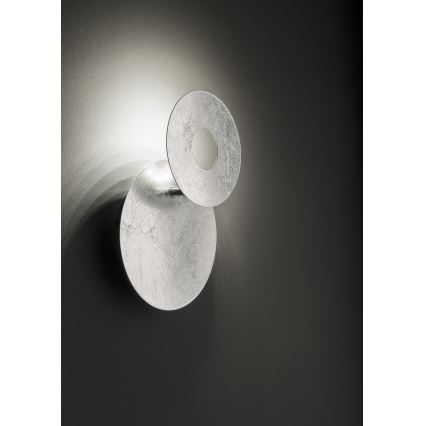 Wofi 4048-203R - LED Wall light BAYONNE LED/6,5W/230V silver