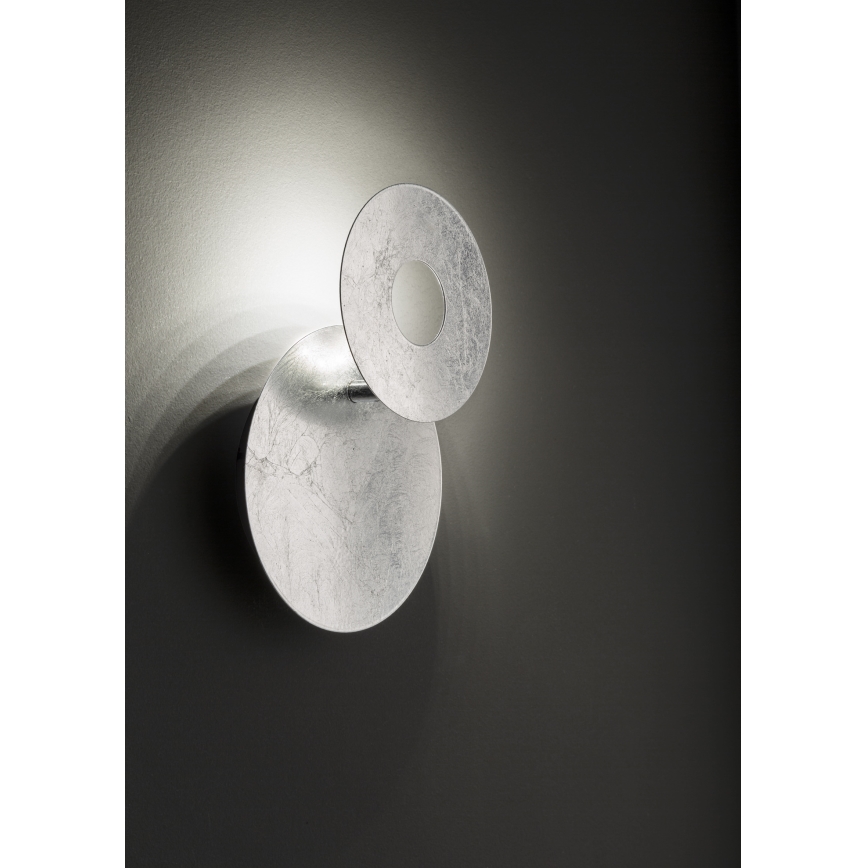 Wofi 4048-203R - LED Wall light BAYONNE LED/6,5W/230V silver