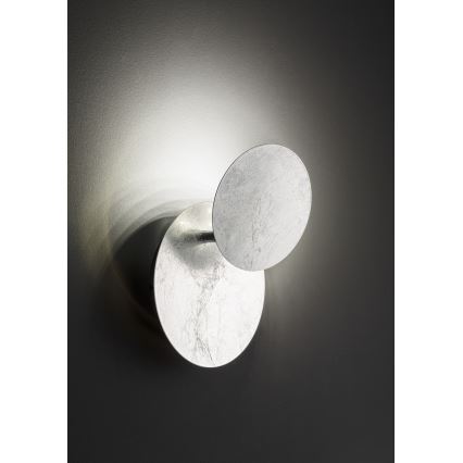 Wofi 4048-303R - LED Wall light BAYONNE LED/6,5W/230V silver