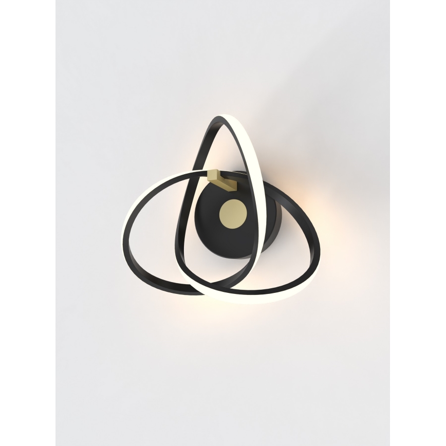 Wofi 4134-104 - LED Wall light INDIGO LED/14W/230V black/gold