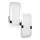 Wofi 4526.02.01.6000 - SET 2x LED Dimmable wall light SAGA LED/8W/230V