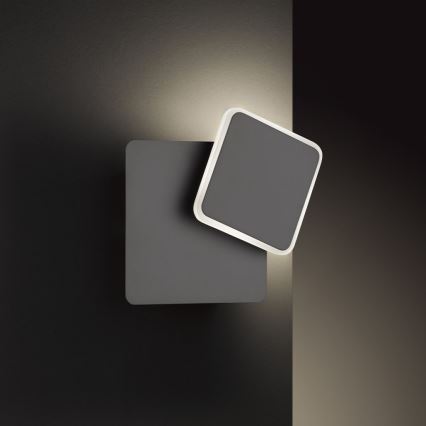 Wofi 4785.01.10.9000 - LED Wall light SUTTER LED/4,5W/230V 3000K black