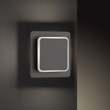 Wofi 4785.01.10.9000 - LED Wall light SUTTER LED/4,5W/230V 3000K black