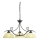 Wofi 5128.03.09.0000 - Chandelier on a chain LACCHINO 3xE27/60W/230V
