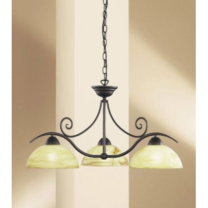 Wofi 5128.03.09.0000 - Chandelier on a chain LACCHINO 3xE27/60W/230V