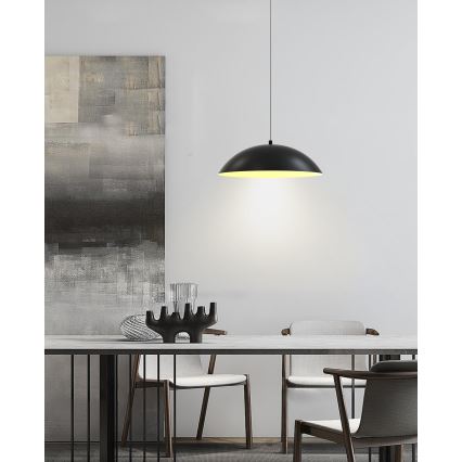Wofi 6001-104 - LED Dimmable chandelier on a string ROSCOFF LED/19W/230V black/gold