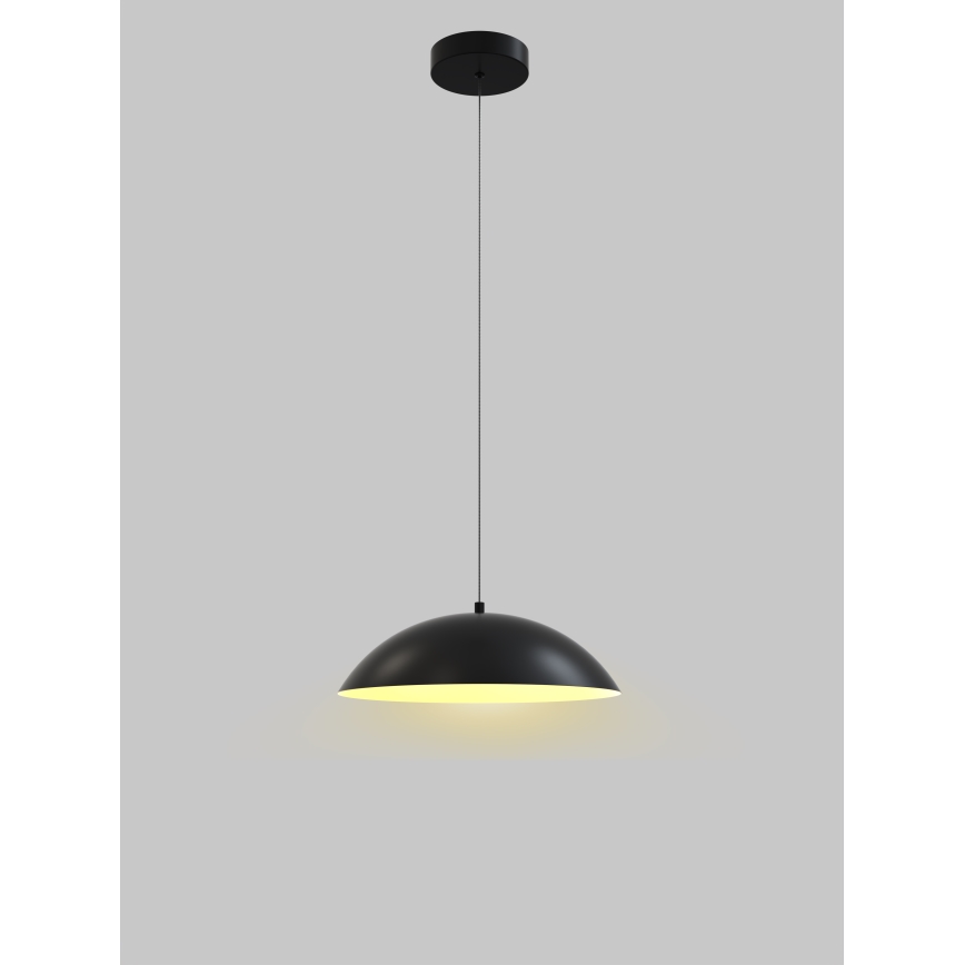 Wofi 6001-104 - LED Dimmable chandelier on a string ROSCOFF LED/19W/230V black/gold