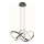 Wofi 6134-105L - LED Dimmable chandelier on a string INDIGO LED/50W/230V black/shiny chrome