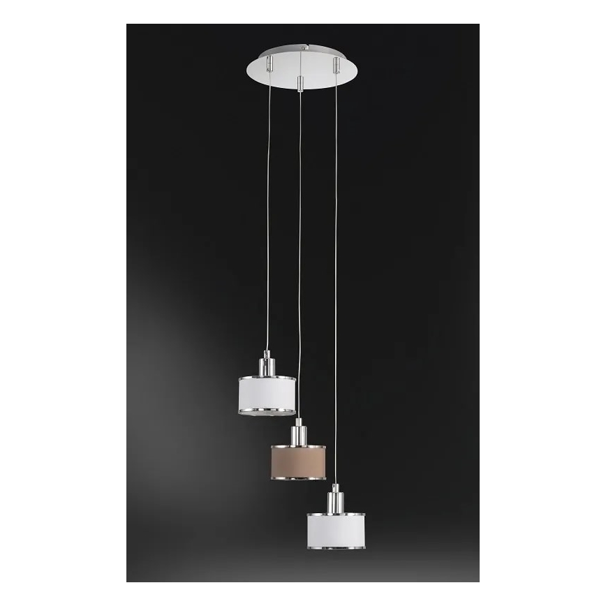 Wofi 619903019000 - Chandelier on a string CIARA 3xE14/28W/230V