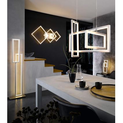 Wofi 6531.03.64.8000 - LED Dimmable chandelier on a string VISO LED/87W/230V