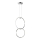 Wofi 6989.02.01.0500 - LED Chandelier on a string CLICK LED/9W/230V 4000K