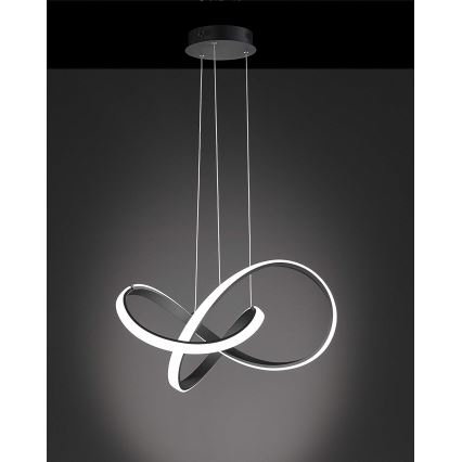 Wofi 70074G - LED Dimmable chandelier on a string AMBIENTE LED/44W/230V