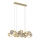 Wofi 7015-1404 - LED Chandelier on a string METZ 14xG9/3,5W/230V gold/grey