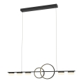 Wofi 7030-702 - LED Dimmable chandelier on a string MESSINA LED/57W/230V black