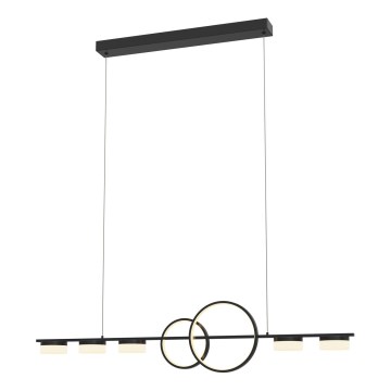 Wofi 7030-702 - LED Dimmable chandelier on a string MESSINA LED/57W/230V black