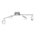 Wofi 7241.04.54.6000 - LED Dimmable spotlight MONDE 4xLED/6W/230V