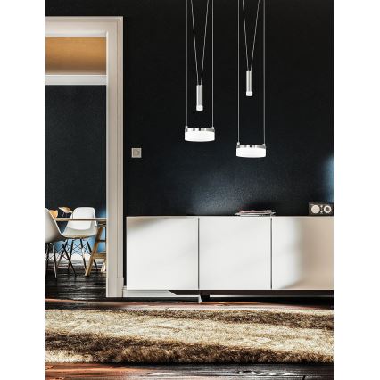 Wofi 7263.04.54.6000 - LED Dimmable chandelier on a string JETTE 2xLED/7,5W/230V + 2xLED/1W