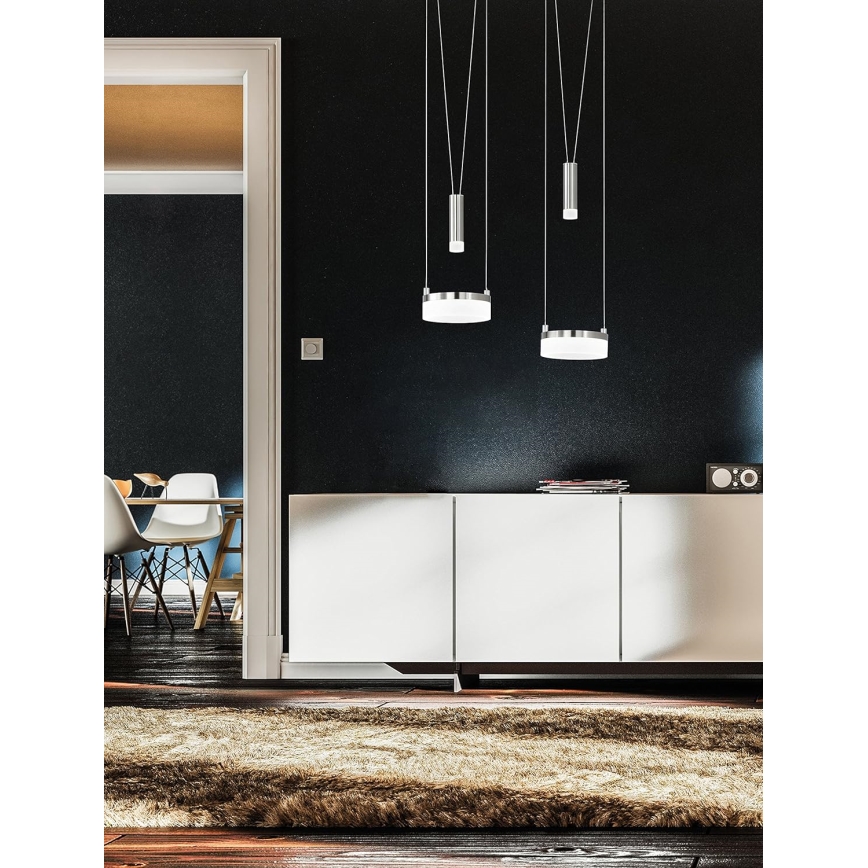 Wofi 7263.04.54.6000 - LED Dimmable chandelier on a string JETTE 2xLED/7,5W/230V + 2xLED/1W