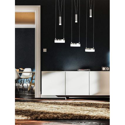 Wofi 7263.06.54.6000 - LED Dimmable chandelier on a string JETTE 3xLED/7,5W/230V + 3xLED/1W