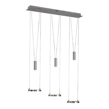 Wofi 7263.06.54.6000 - LED Dimmable chandelier on a string JETTE 3xLED/7,5W/230V + 3xLED/1W