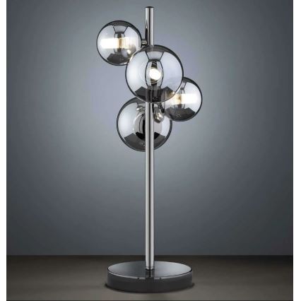 Wofi 8014.04.24.9000 - LED Table lamp VILLA 4xG9/3W/230V black