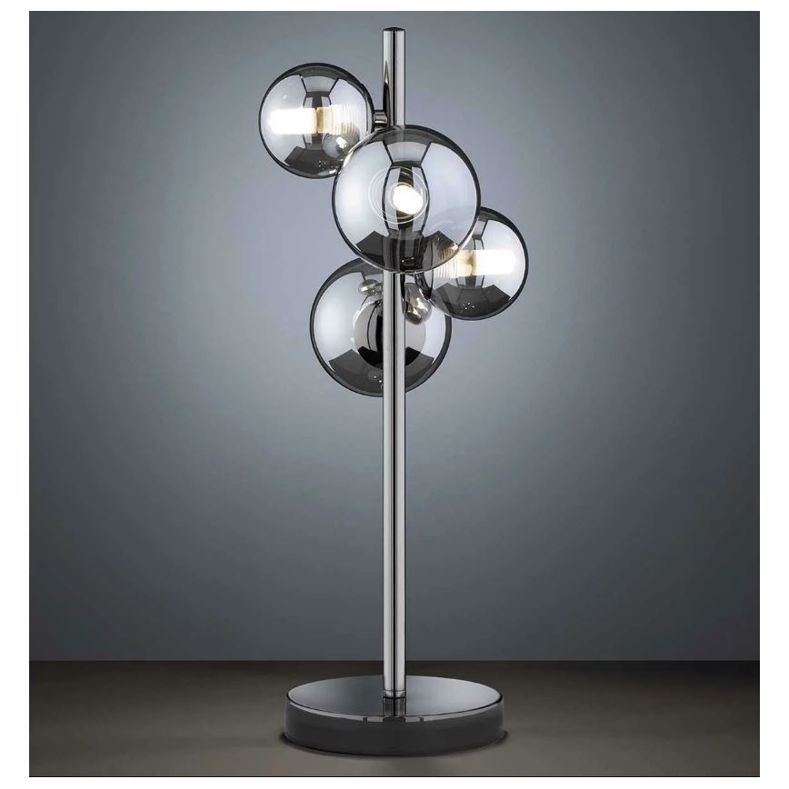 Wofi 8014.04.24.9000 - LED Table lamp VILLA 4xG9/3W/230V black