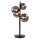 Wofi 8014.04.24.9000 - LED Table lamp VILLA 4xG9/3W/230V black