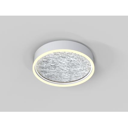 Wofi 9002-103M - LED Dimmable ceiling light BORDEAUX LED/37W/230V silver