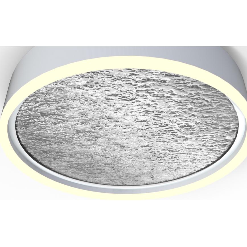 Wofi 9002-103M - LED Dimmable ceiling light BORDEAUX LED/37W/230V silver