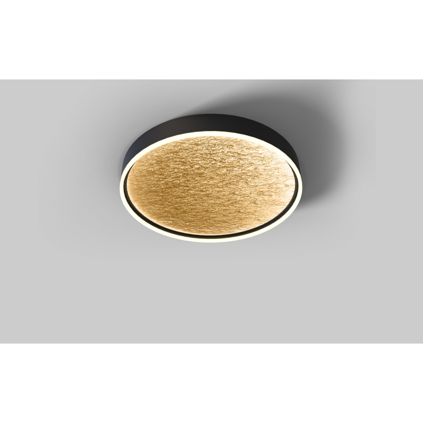 Wofi 9002-104L - LED Dimmable ceiling light BORDEAUX LED/60W/230V black/gold