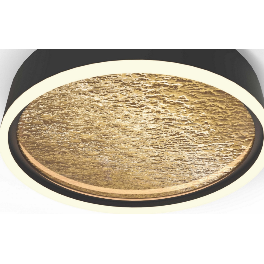Wofi 9002-104L - LED Dimmable ceiling light BORDEAUX LED/60W/230V black/gold